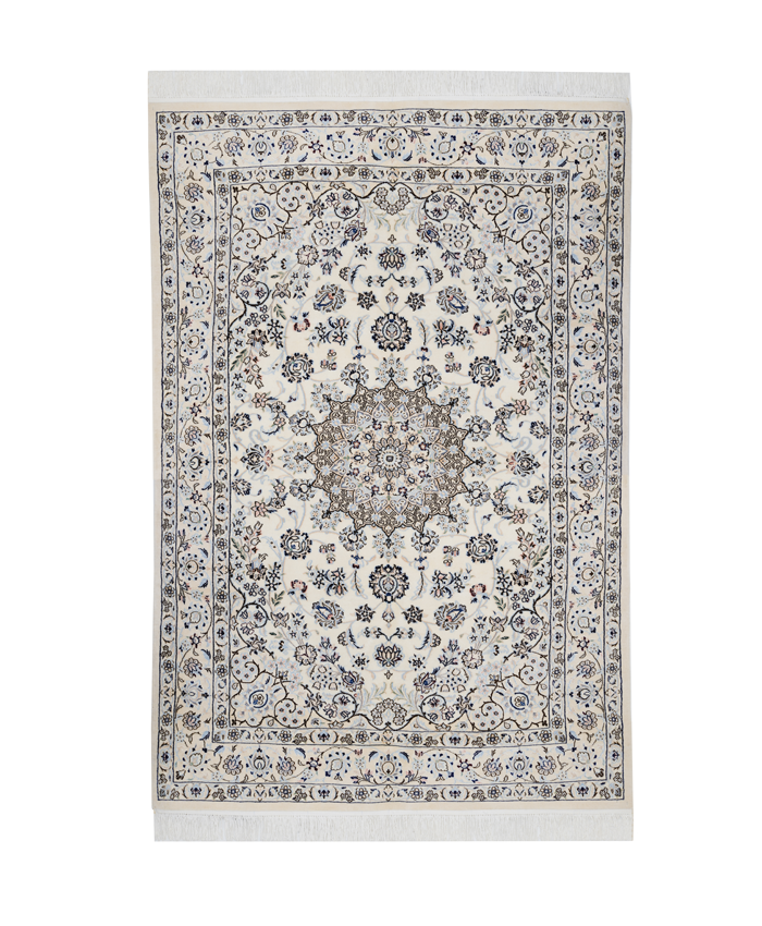 فرش نایین 9لا کد ru1956