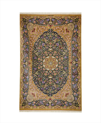 فرش قم کد ru253